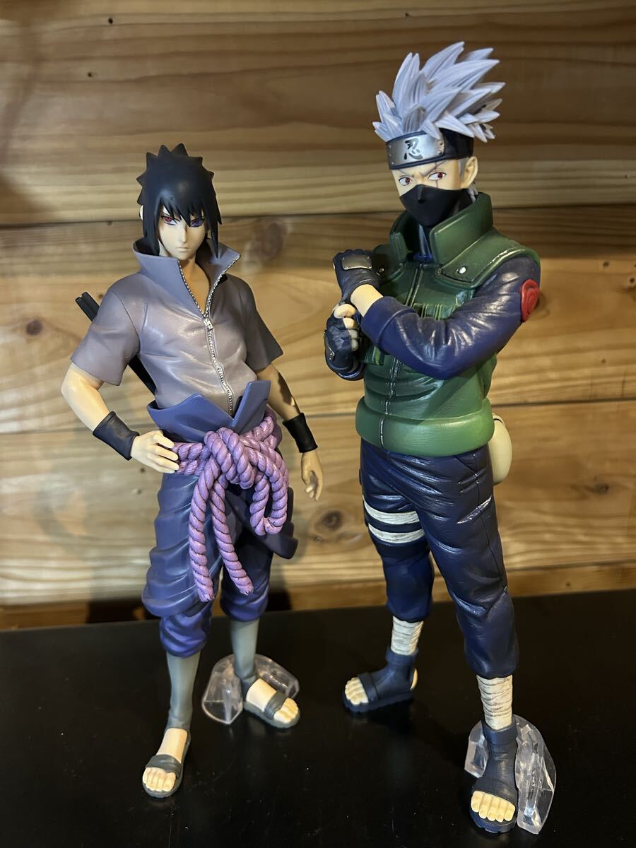 NARUTO ナルト フィギュア はたけカカシ うちはサスケ 初期 レアの落札