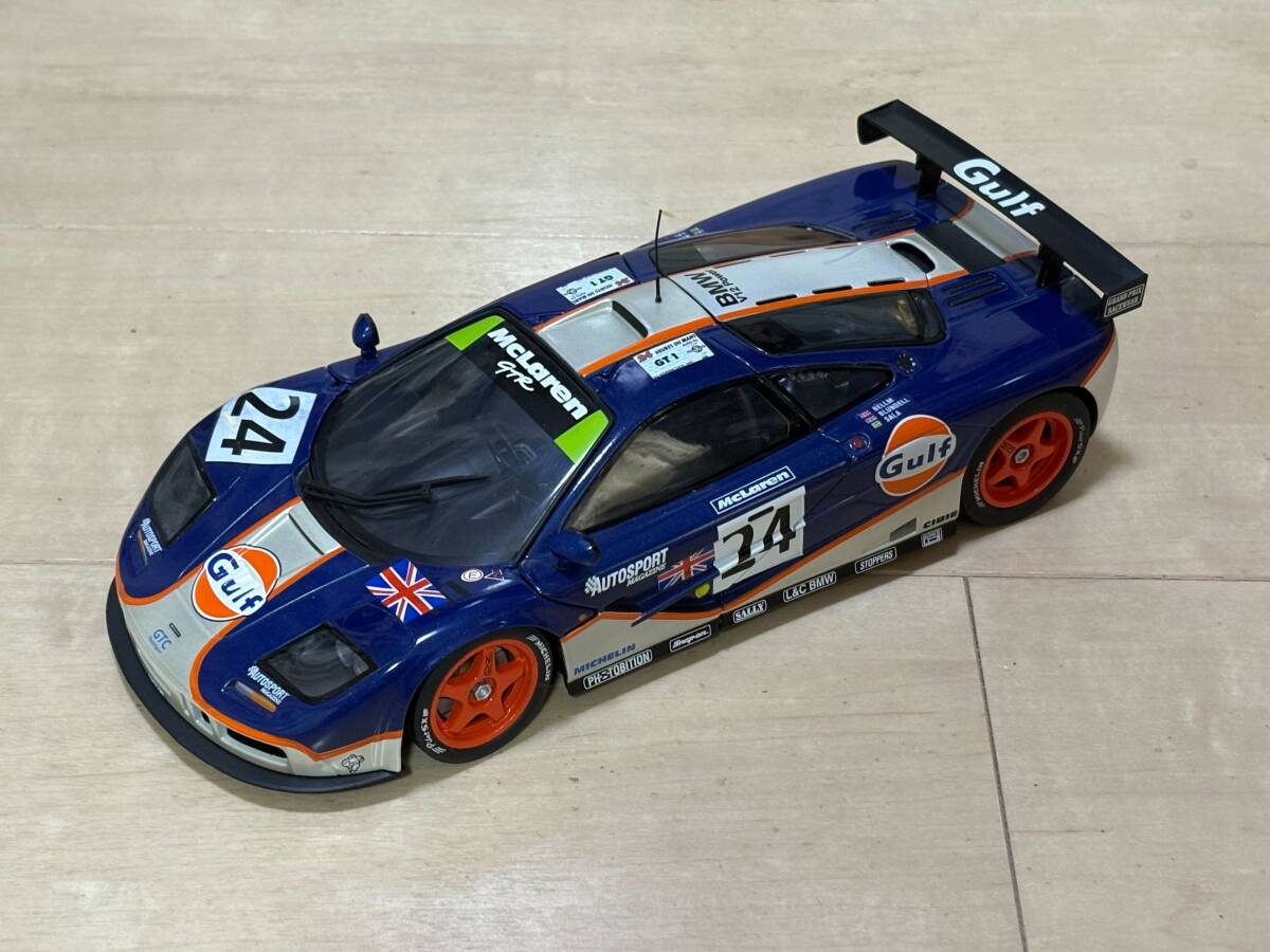 ☆KYOSHO/京商 1/10電動RC FAZER マクラーレンF1 GTR ガルフレーシング