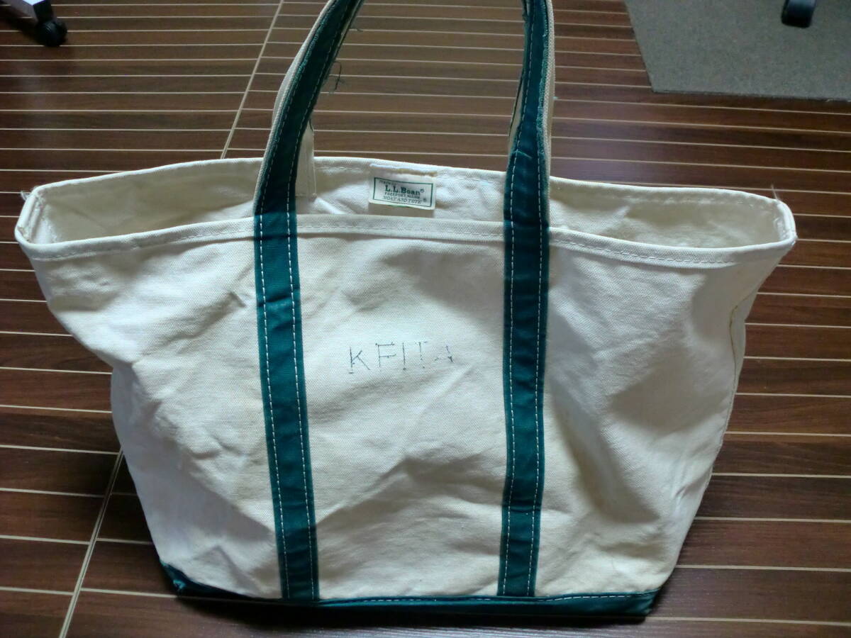 トートバッグ L.L.Bean ビンテージ 超絶フェード エイジング 2色タグ