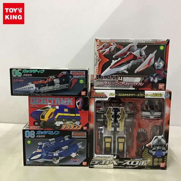 中古】ポピニカ 特捜戦隊デカレンジャー デカマシンセットの落札情報