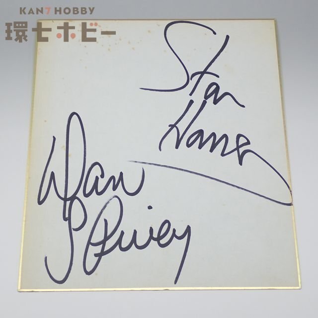 スタン・ハンセン☆直筆サイン入り写真☆アメリカ／プロレスラー