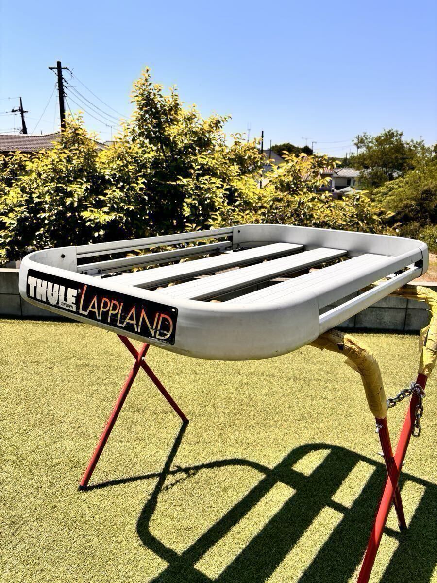 THULE ルーフラック LAPPLAND（希少ハーフサイズ）の落札情報詳細 