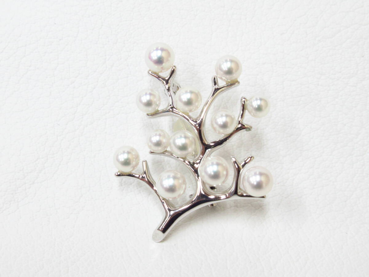 新品】☆新品☆MIKIMOTO ピンブローチ ひつじ K18WG 干支の落札情報 