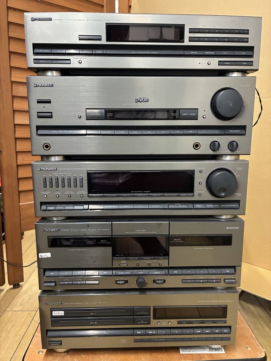 中古】【昭和レトロ】 セット品 Pioneer / パイオニア / システム