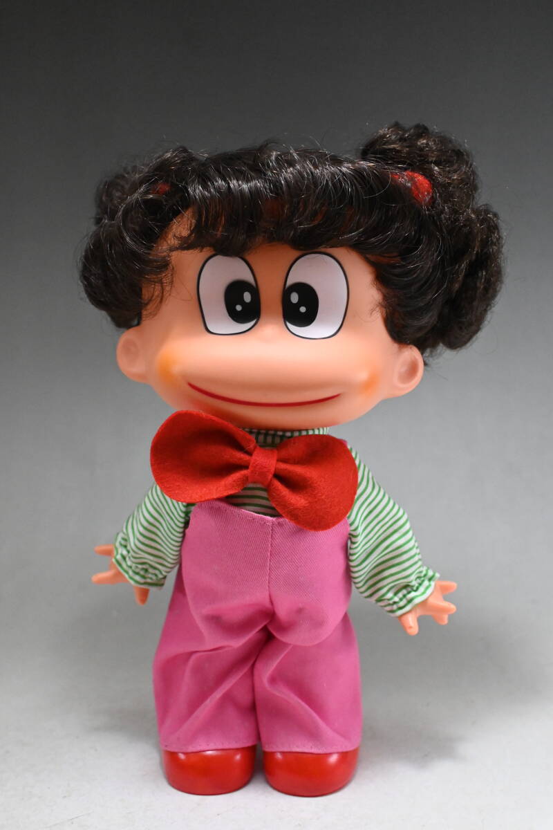 T314-N16-238 ポピー あさりちゃん ソフビ人形 高さ約17cm 室山まゆみ