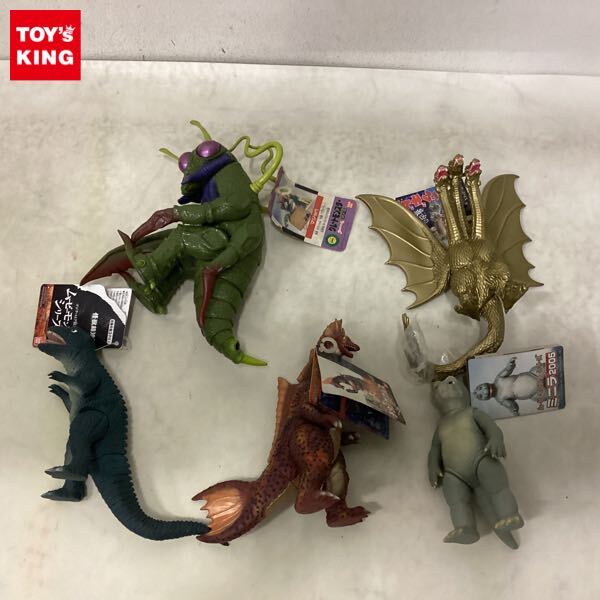M1号 GMK版 キングギドラ チタノザウルス ソフビ ウルトラQ ベアモデル
