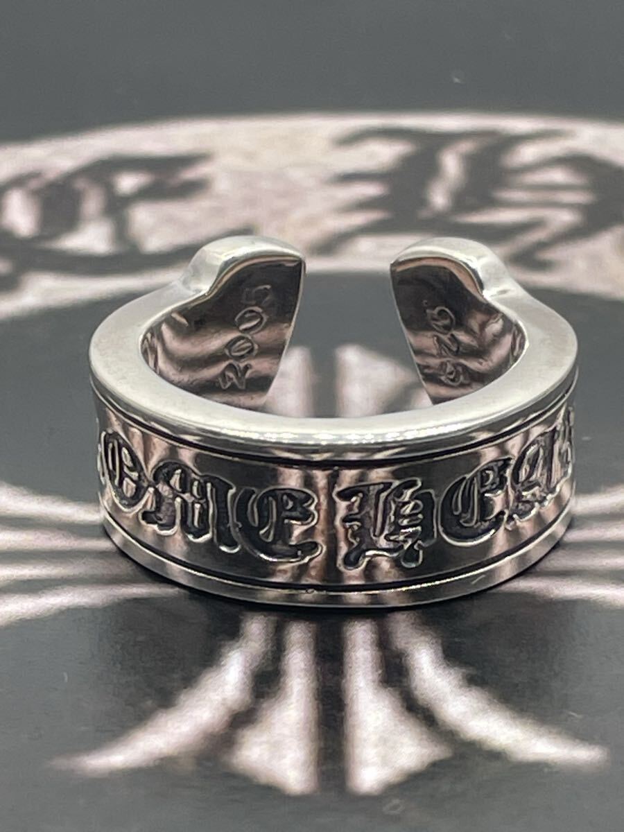 TTT9 Chrome Hearts クロムハーツ スクロールラベルリング 指輪