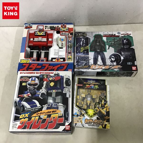 プラデラ 激走ヒーロー カーレンジャー 5体＋乗物セット 激走戦隊