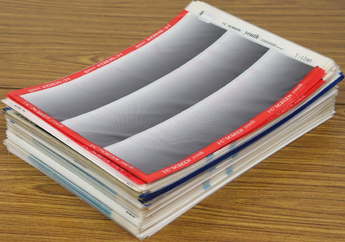 新品】送料200円□et761□▽レトラセット パターンシート スクリーン