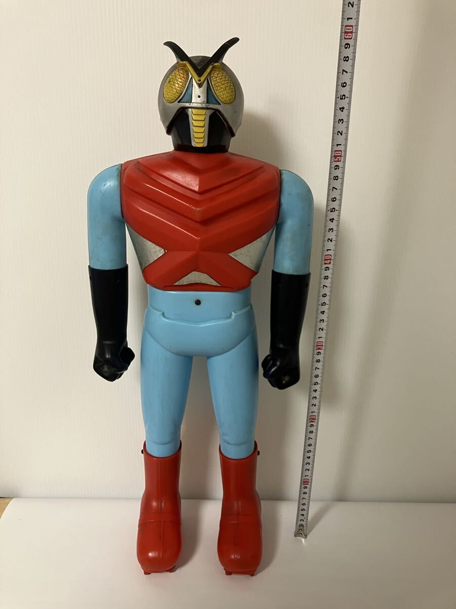 1973年当時物 希少 特大38cm キングサイズ 旧バンダイ製 仮面ライダー