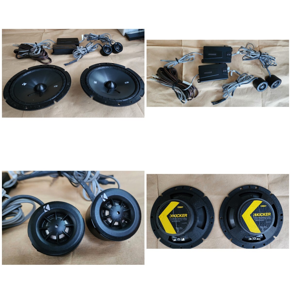 中古】名機 KICKER キッカー RS6.2 スピーカー中古品の落札情報詳細