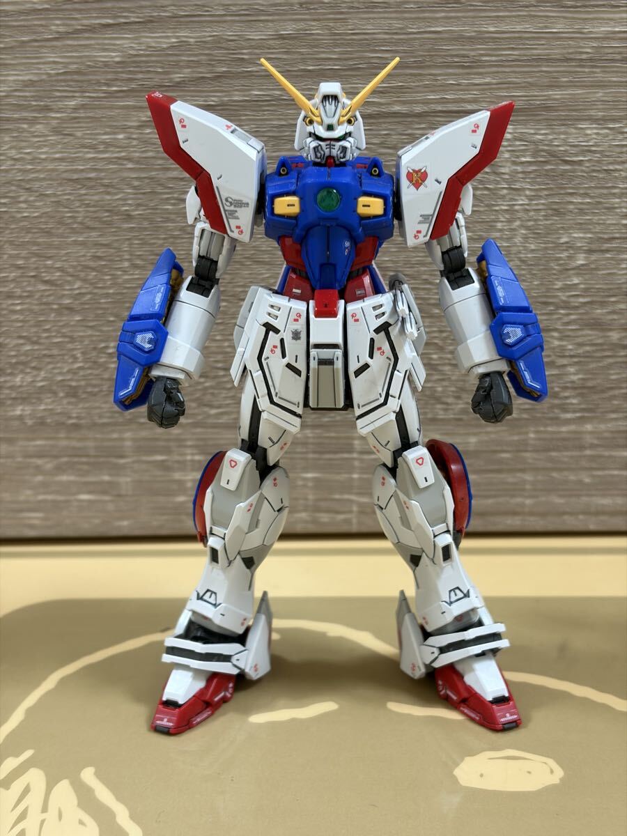 新品】MG シャイニングガンダム 改修 塗装済み 完成品 の落札情報