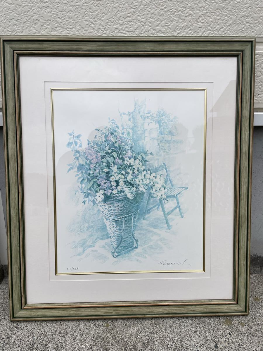 美品□金子一馬□版画・シルクスクリーン 「DEVIL HEARTS」 039/100