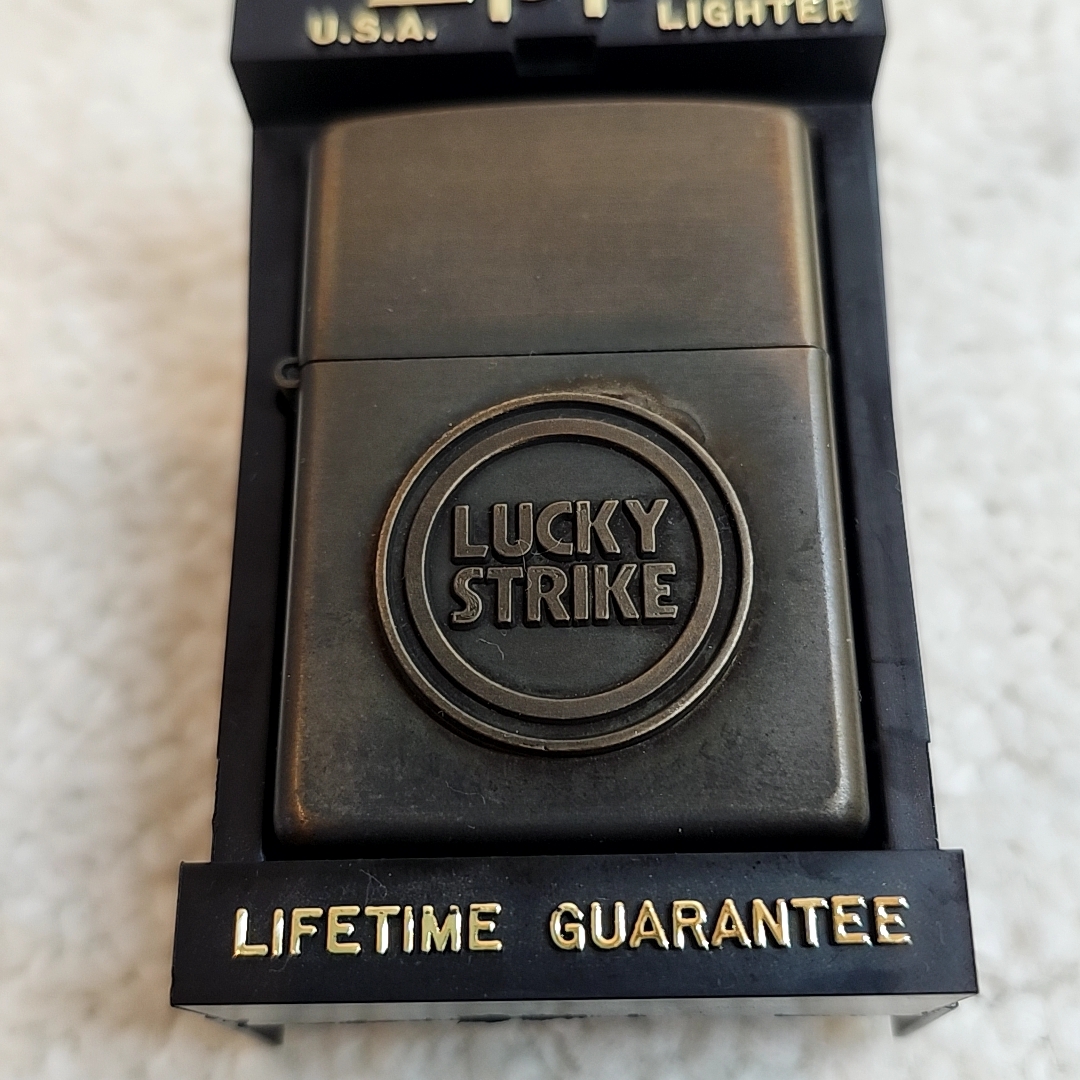 中古】☆当時物！B&W社 LUCKY STRIKE ラッキーストライク ポスター