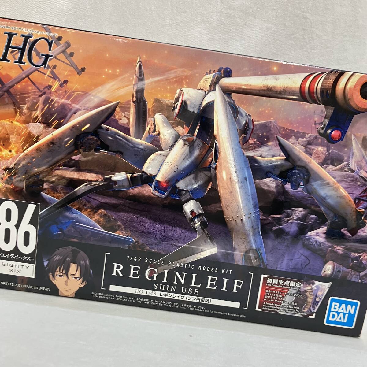 やや傷や汚れあり】【バンダイ】HG 86-エイティシックス- レギンレイヴ