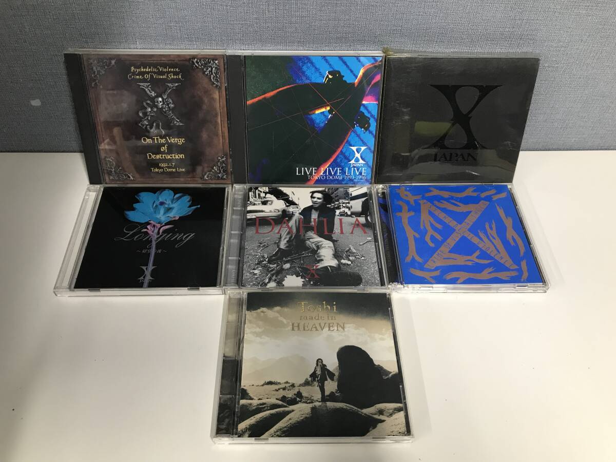 中古】□即決□X JAPAN Longing 跡切れたmelody 非売品 8cmシングルCD