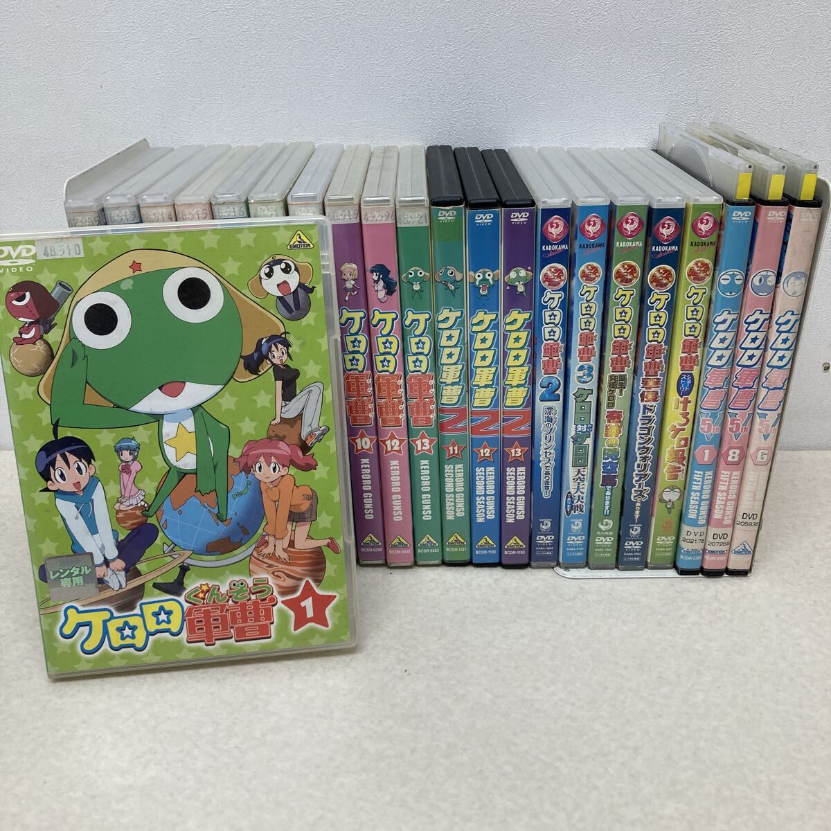 ケロロ軍曹 7thシーズン DVD 全13巻 全話 レンタル版 ☆即決☆の落札
