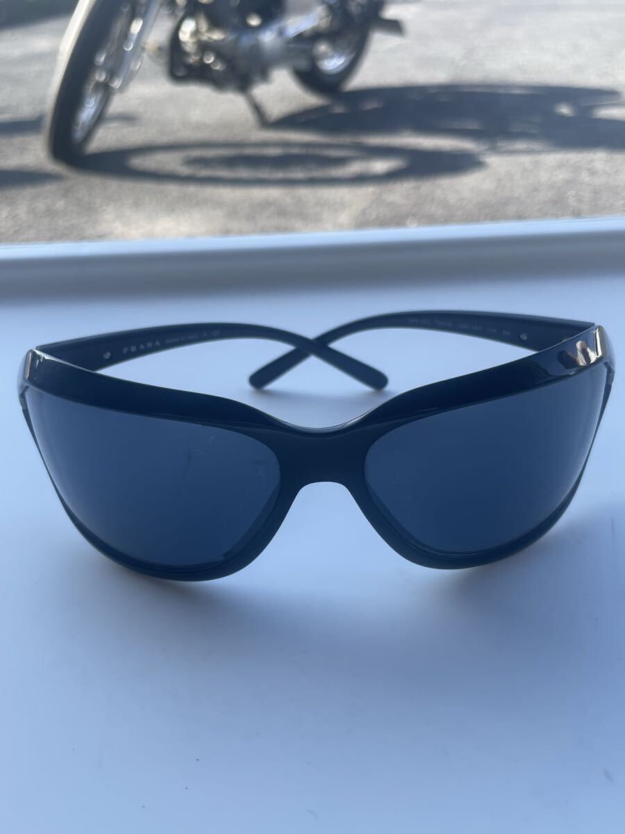 未使用、超美品！ PRADA サングラス SPR 14G GACKT ガクト 同型同色