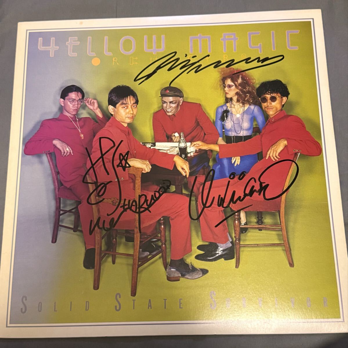 YMO ポスター フジカセット FUJI イエロー・マジック・オーケストラ