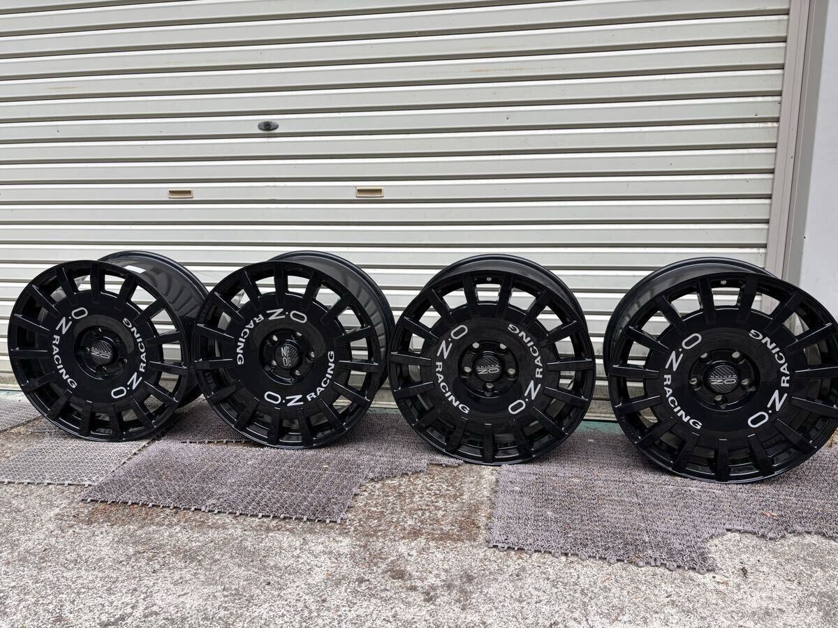 OZ ラリーレーシング 15インチ 4本セット PCD100 4H 7j +35 RALLY 