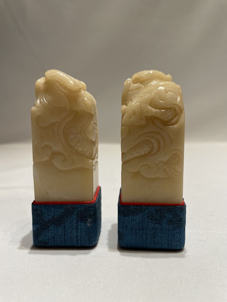 印材 篆刻 雅印 獅子 狛犬 花 鳥 細密彫刻 巧色 天然石 寿山石 霊石 印