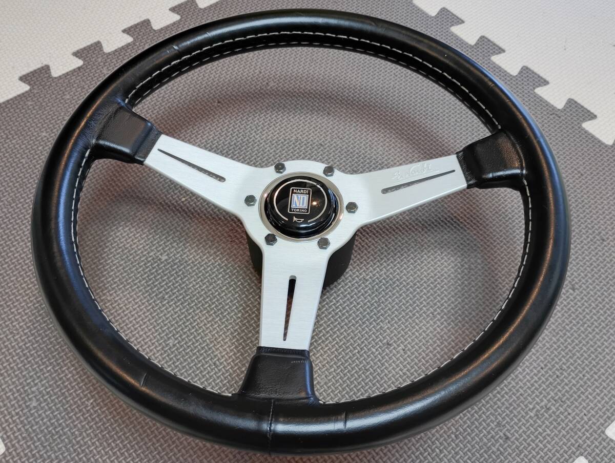 良品格安！NARDI「gara4 type4」/ナルディ「ガラ4ウッド＆ウッドパッド 