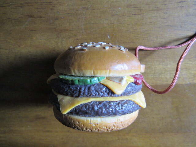 新品】ハンバーガー ディスクケース ぬいぐるみ マクドナルド CD DVD