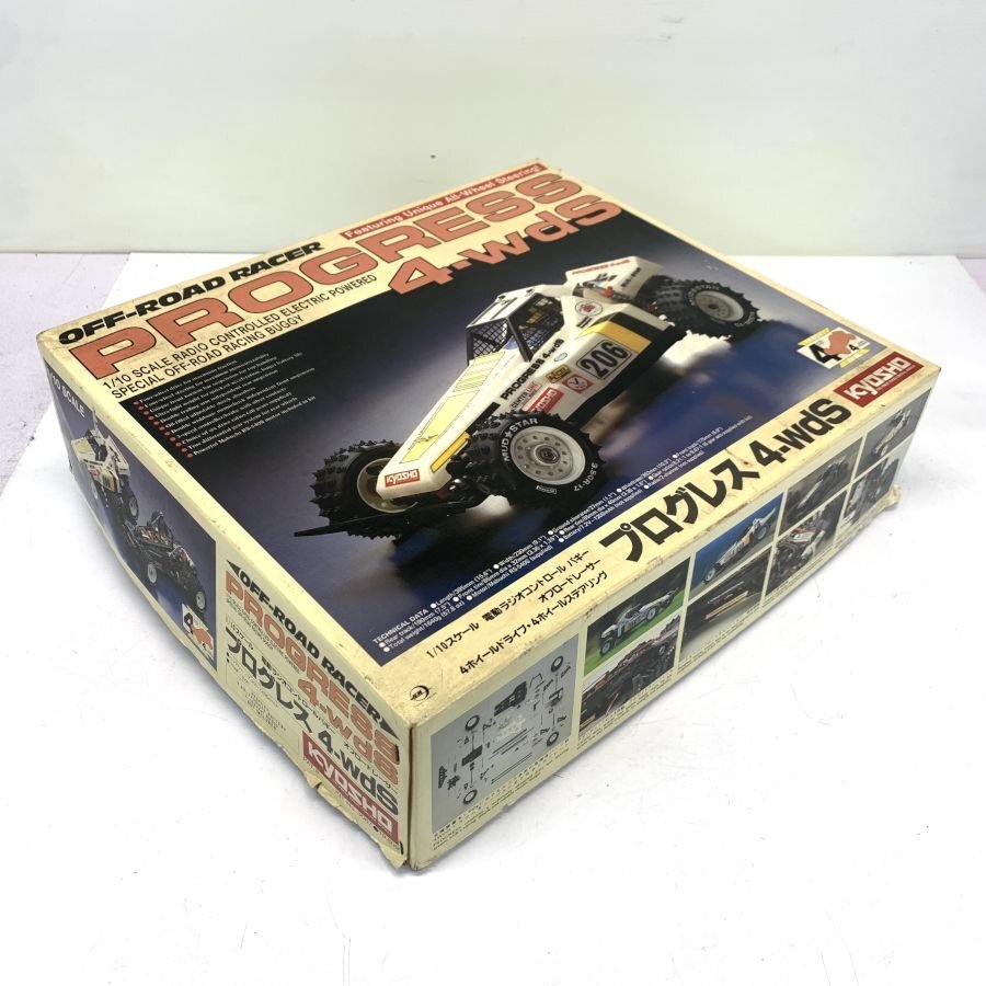 10409*12 KYOSHO 京商 PROGRESS プログレス 4-wdS 1/10 オフ
