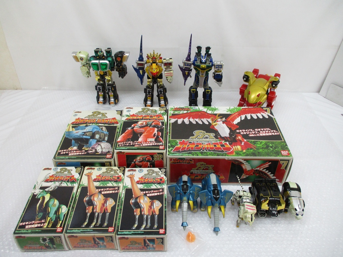 新品】百獣戦隊ガオレンジャー 百獣合体DXガオイカロス セット箱 未