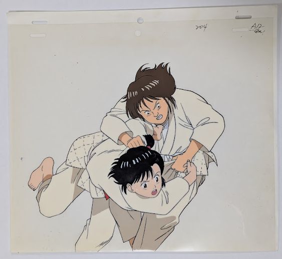 やや傷や汚れあり】YAWARA! セル画 2枚 検索用 セル画 原画の落札情報
