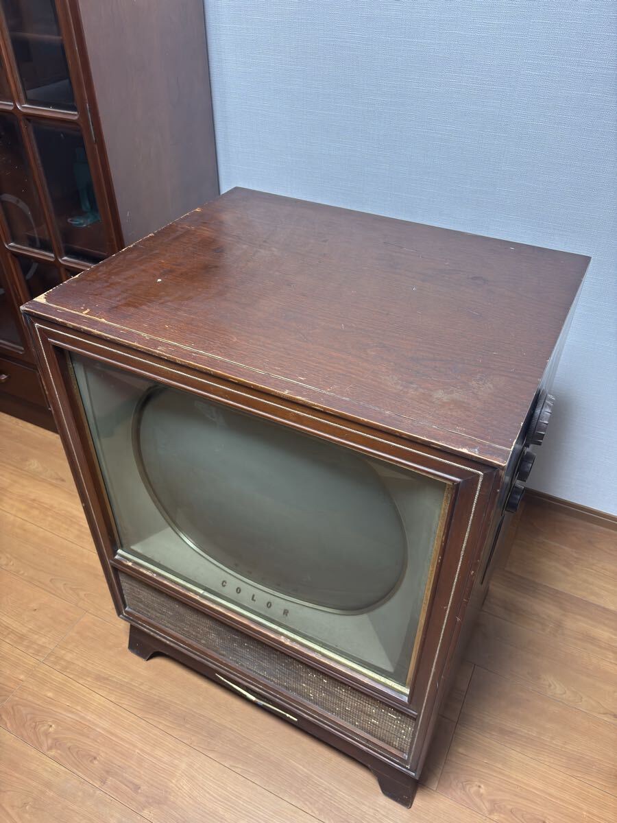 ブラウン管 テレビ ビクター C-14M10 95年製 Victor カラーテレビ 通電
