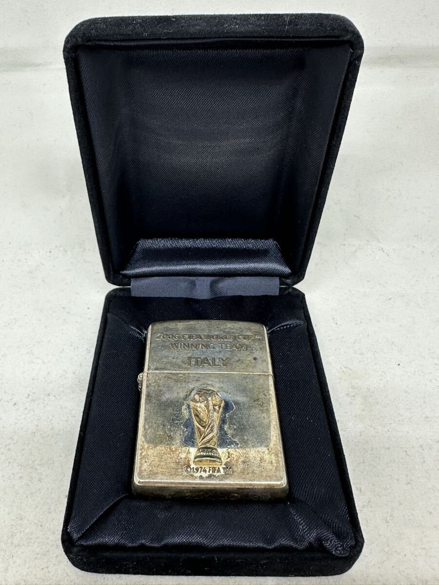 2006 FIFAワールドカップ ドイツ大会 オイルライター ケース付Zippo 行董】Zippo ジッポー オイルライター 7点おまとめ 2006年FIFAワールド