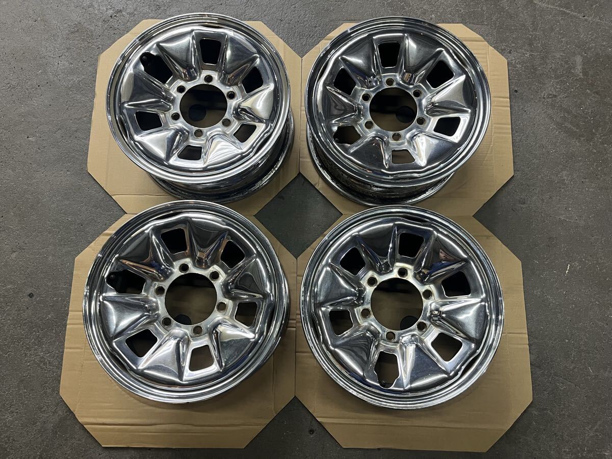 toyota トヨタ 純正 15インチ メッキホイール スチールホイール 15×7j