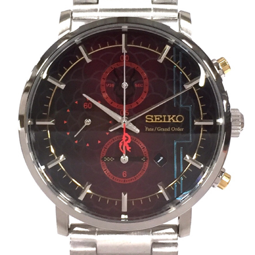 SEIKO × Fate/Grand Order マシュ モデル 腕時計 台座付