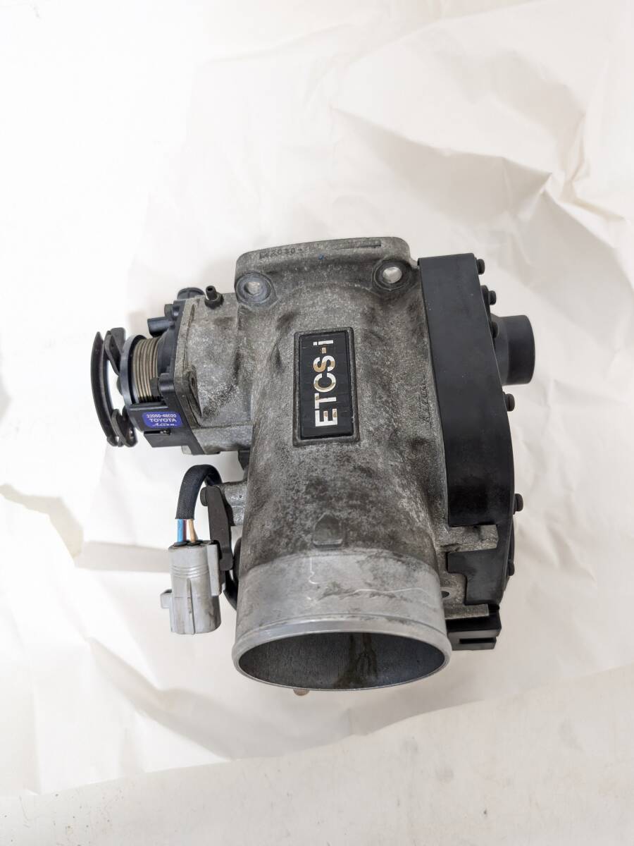 I】JZX100 純正 スロットルボディ サブスロットル撤去済み 加工品 ETCS
