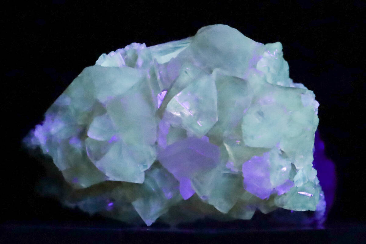 【レア産地】モロッコ El Hammam mine フローライト 蛍石 蛍石 フローライト モロッコ El Hammam Mine産 当産地最上の青色の落札
