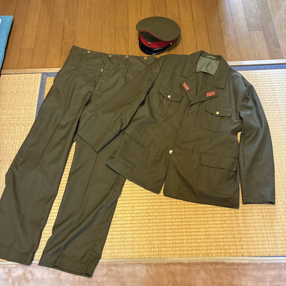 旧日本 日本軍 大日本帝国 日本陸軍 航空隊 飛行服 航空衣袴 上下