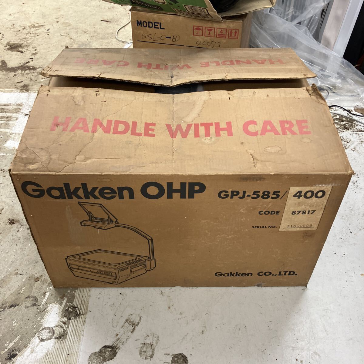 中古】♪♪RICOH OHP 折りたたみ式オーバーヘッドプロジェクター 312R