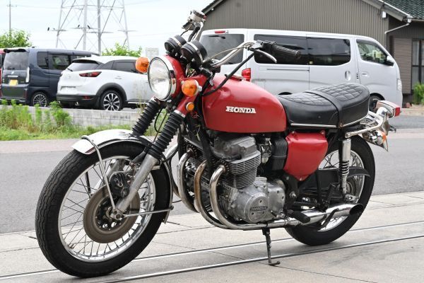 エイプ100 TYPEーDタイプD 超美品 稀少CB750FOUR(K0)カラー 青／金