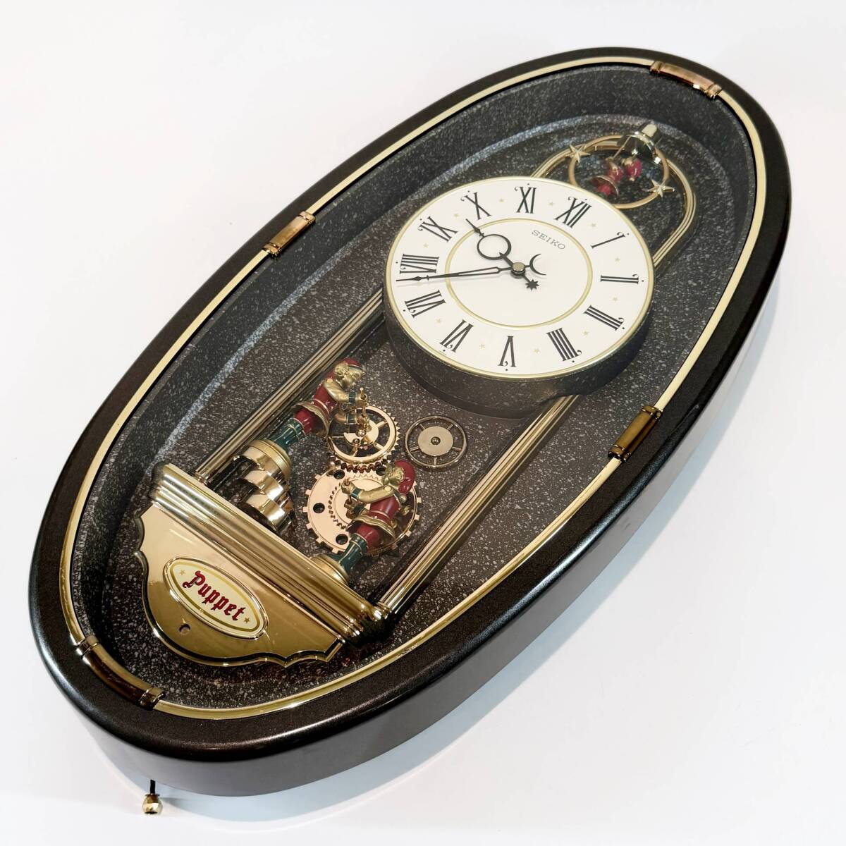 SEIKO セイコー Puppet パペット RE522B からくり時計 掛け時計