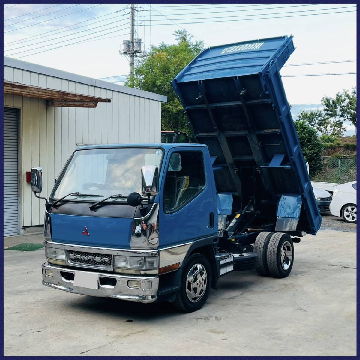 あおり アオリ けつぶた 3t 鋼板 エルフ キャンター 新品同様 新車
