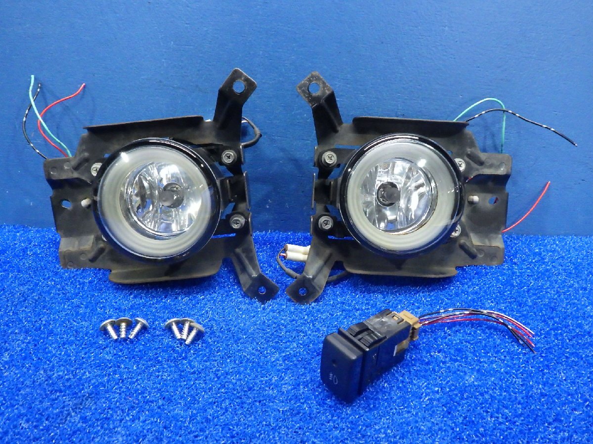 jb23 10型外し　純正フォグ　イカリング 送料無料『スズキ純正 JB23ジムニー用 イカリングフォグランプ後付け