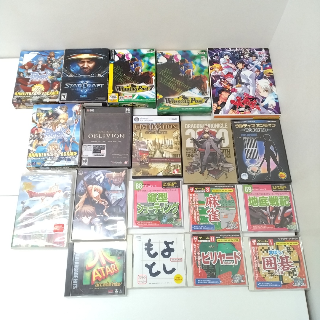 アニメ DVD PCアダルトゲーム CDまとめ DVD-ROM CD-ROM Windows95 98