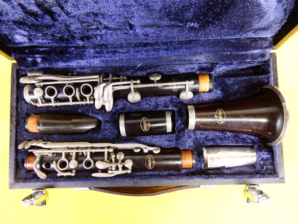 中古】1円 Marienar JEUFFROY トランペット クラリネット 管楽器 計2点
