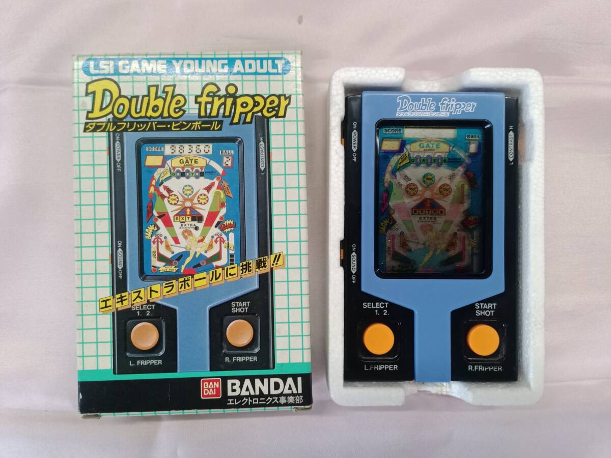 傷や汚れあり】再値下 バンダイ ダブルフリッパー ピンボール Double
