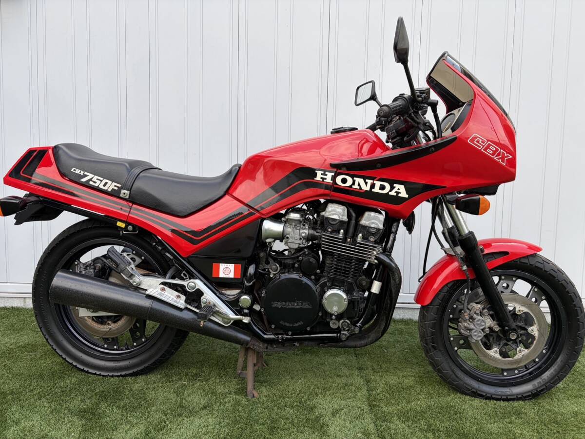 CB750F フロントフェンダー 赤 外装 ／検索 CB750F HONDA CB750FC