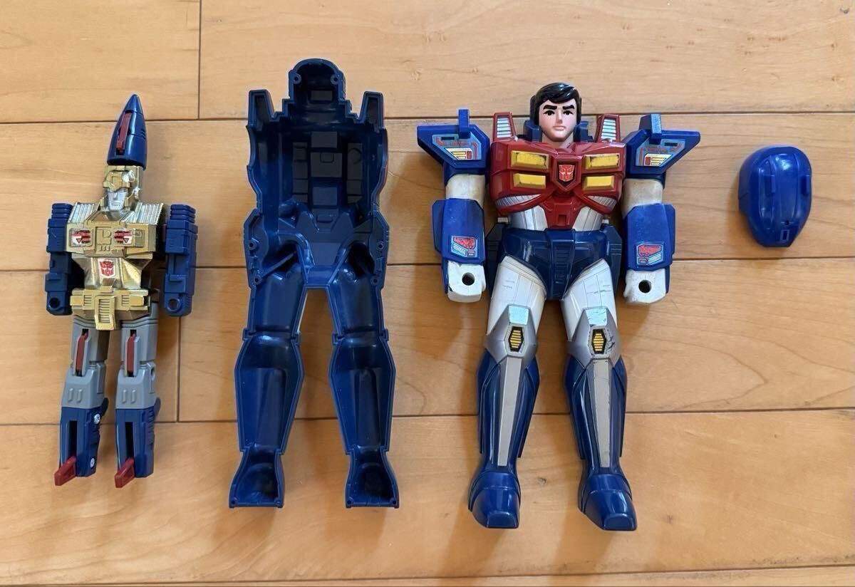 中古】当時物 旧タカラ トランスフォーマー プリテンダー メタルホーク