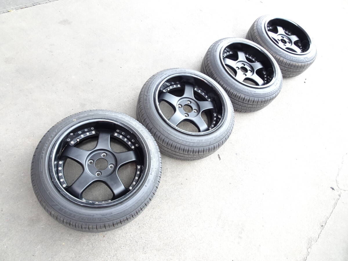SSR プロフェッサーSP1 希少サイズ8J 9J 18インチ タイヤ新品同様品