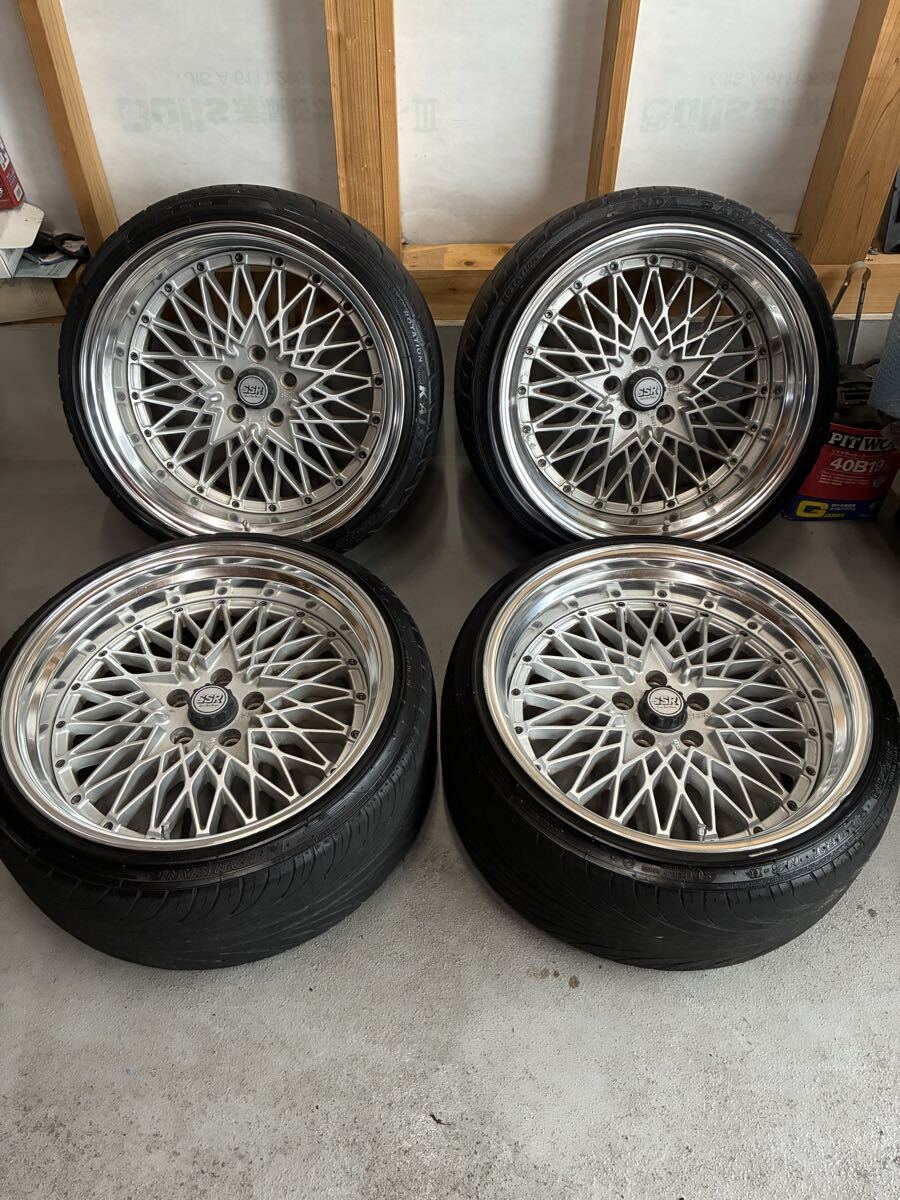 SSR フォーミュラメッシュ 15インチ 8J 8.5J 4本セット 中古 5穴 旧車