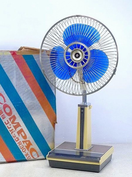 MITSUBISHI 三菱電機 三菱扇風機 R30-SX2 1969年製 COMPAC 電子